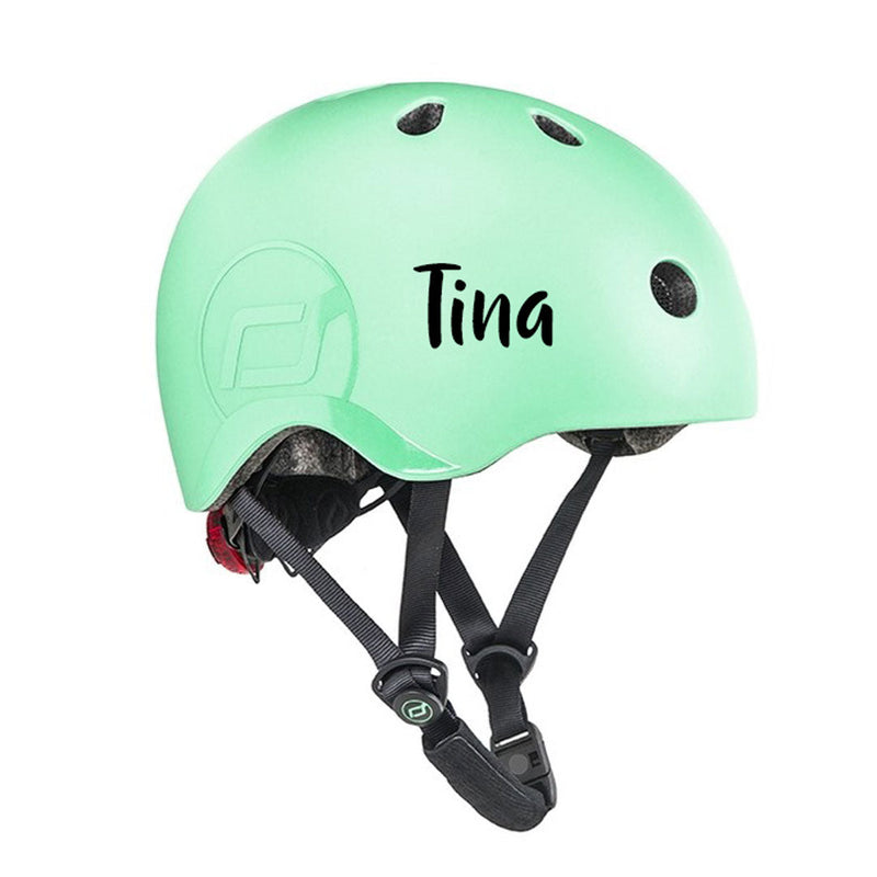 Casque de vélo taille SM, Kiwi | Scoot & Ride