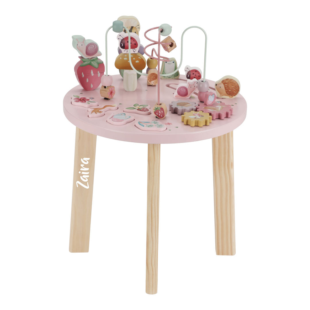 Table d'activités Jardin de fées