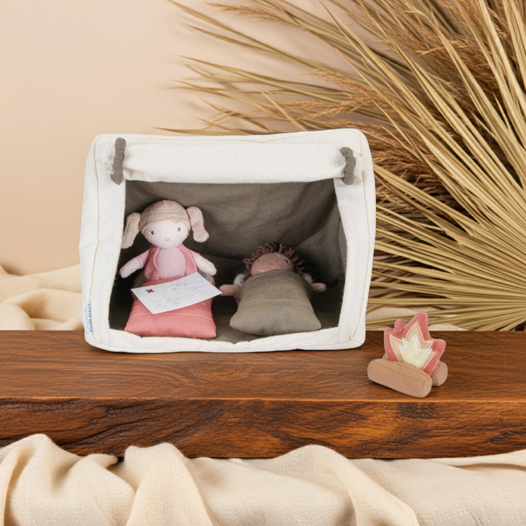 Cuddly Dolls Camping Set – Role Play for Little Explorers