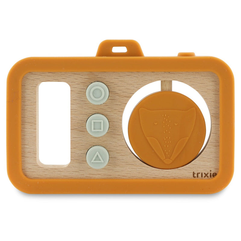 Caméra bébé en bois/silicone – Mr. Fox | Trixie