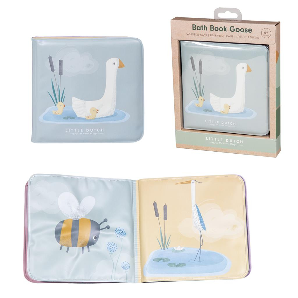 Little Goose Bath Book for Babies