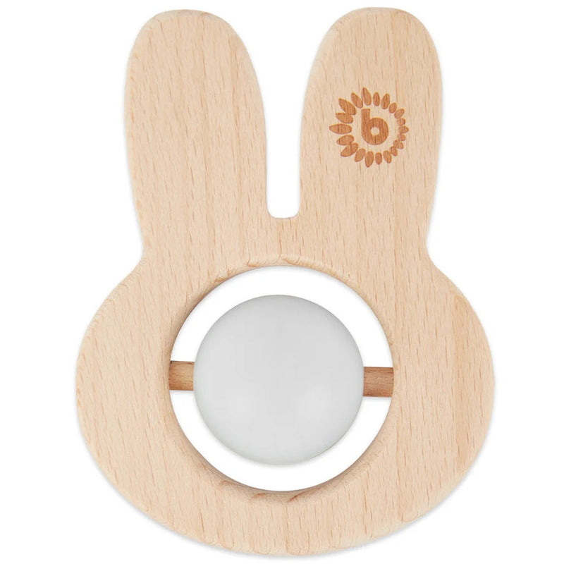 Anneau de dentition lapin avec boule en silicone | Bieco