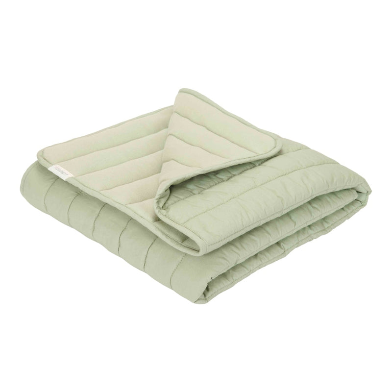 Couvre-lit pour enfant Little Dutch Blueberry Leaves Sage