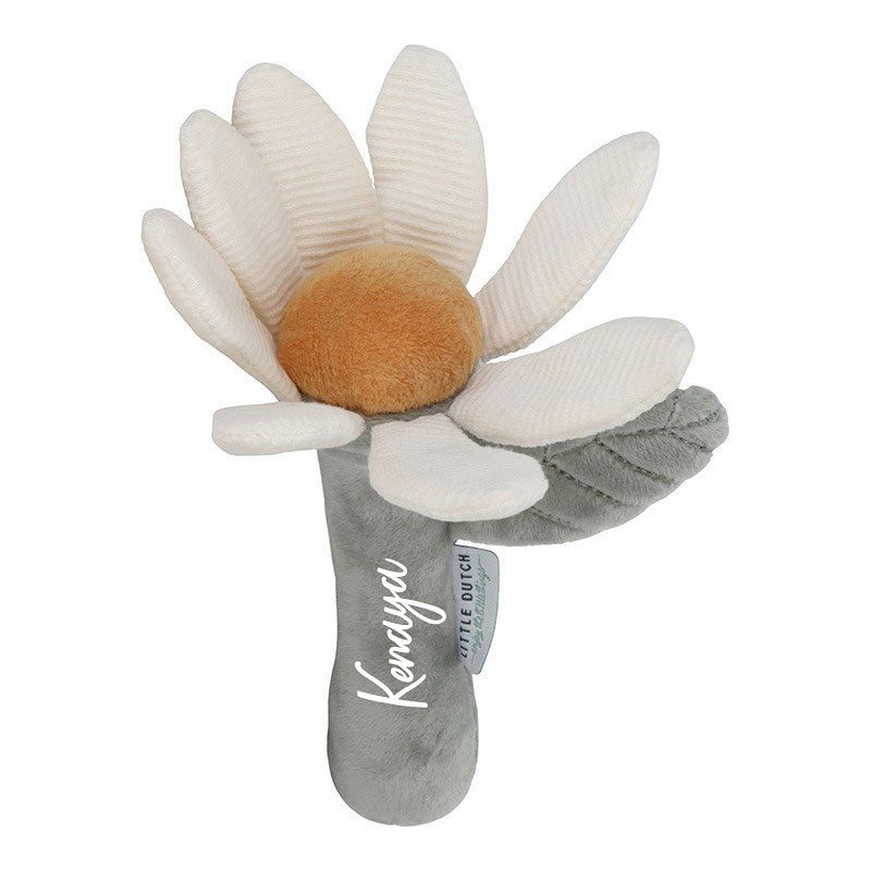 Hochet fleur Petite ferme