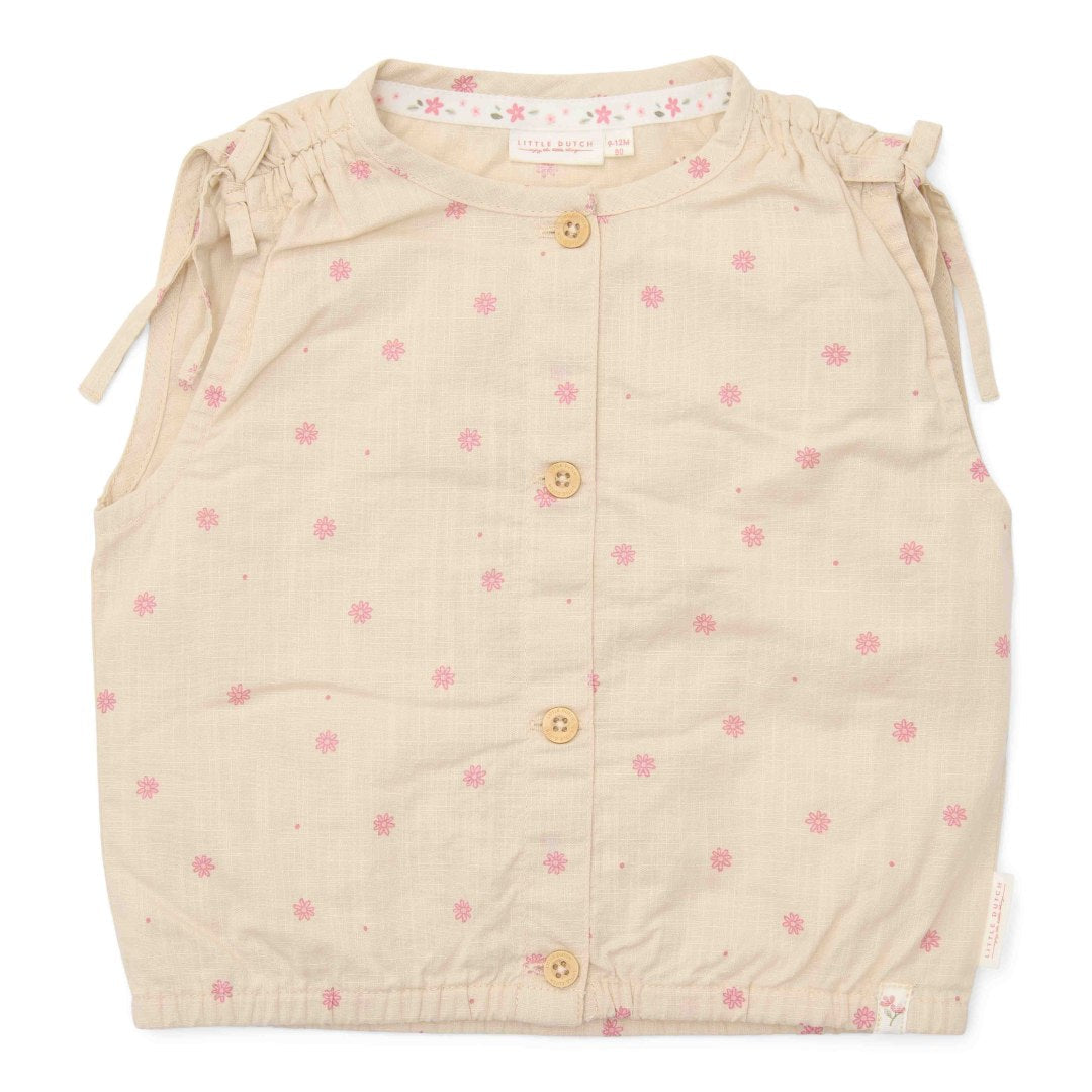 Sleeveless Blouse Sand for Babies and Children