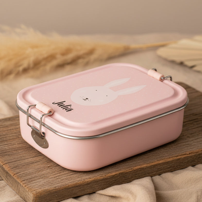 Trixie Brotdose Frau Hase klein personalisierbar – Produktansicht