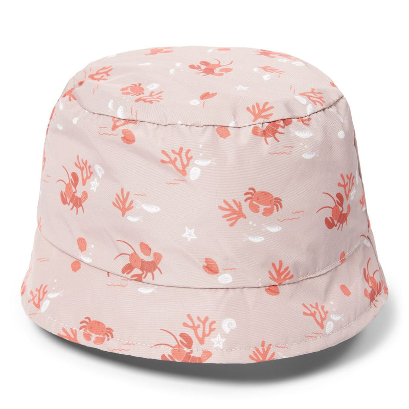 Sonnenhut wendbar Coral / Lobster Bay gr. 1 | Little Dutch