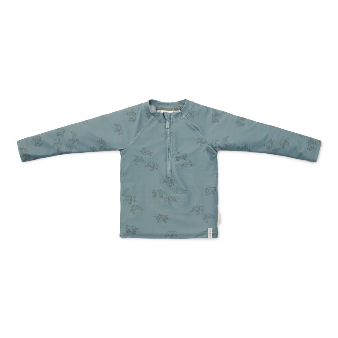 UV Long-Sleeve Swim T-Shirt Turtle Island for Children