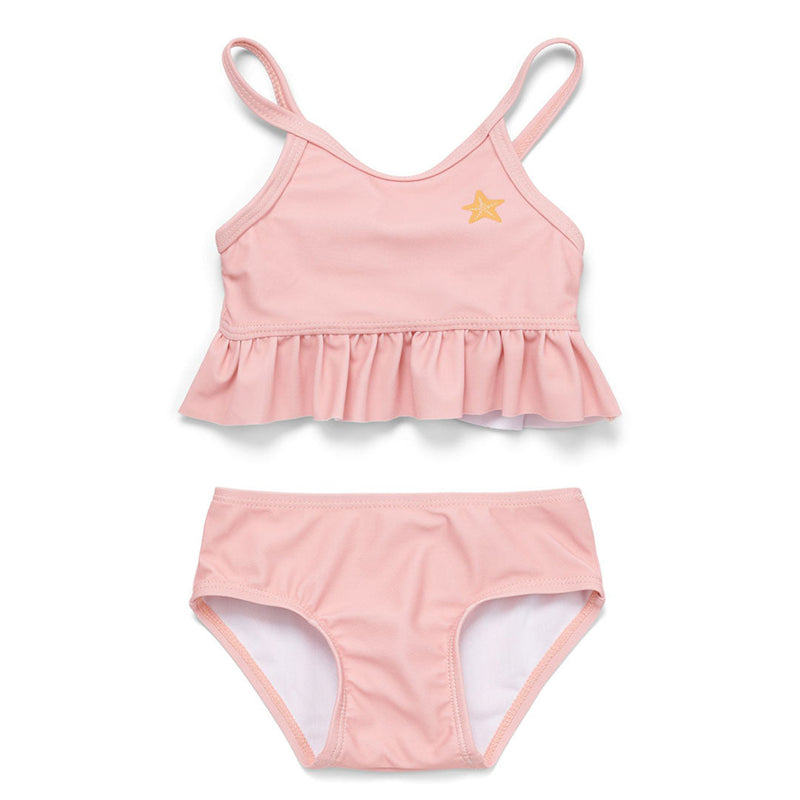 Bikini Volants Starfish Pink – Kinder Bikini für Strand & Pool