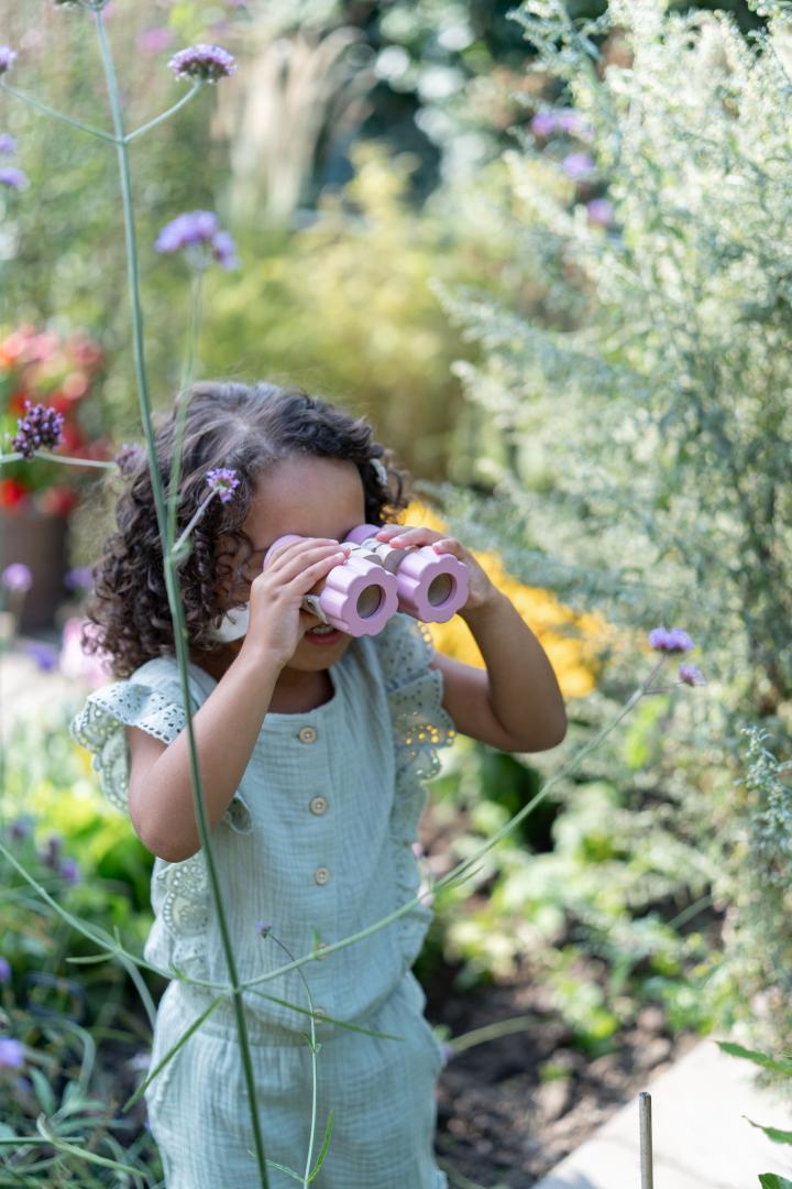 Jumelles pour enfants Fairy Garden en bois avec grossissement