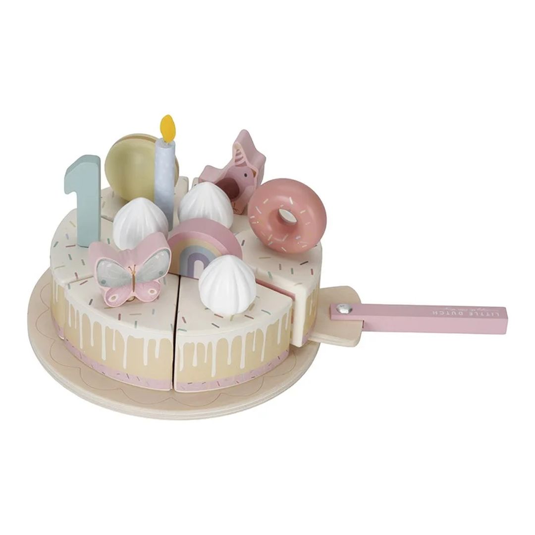 Gâteau d'anniversaire rose