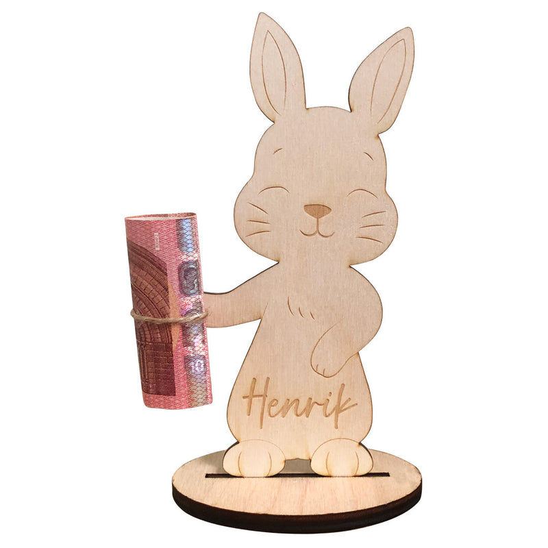 Lapin en argent, 9,2 x 17,7 cm | Tampon à frapper
