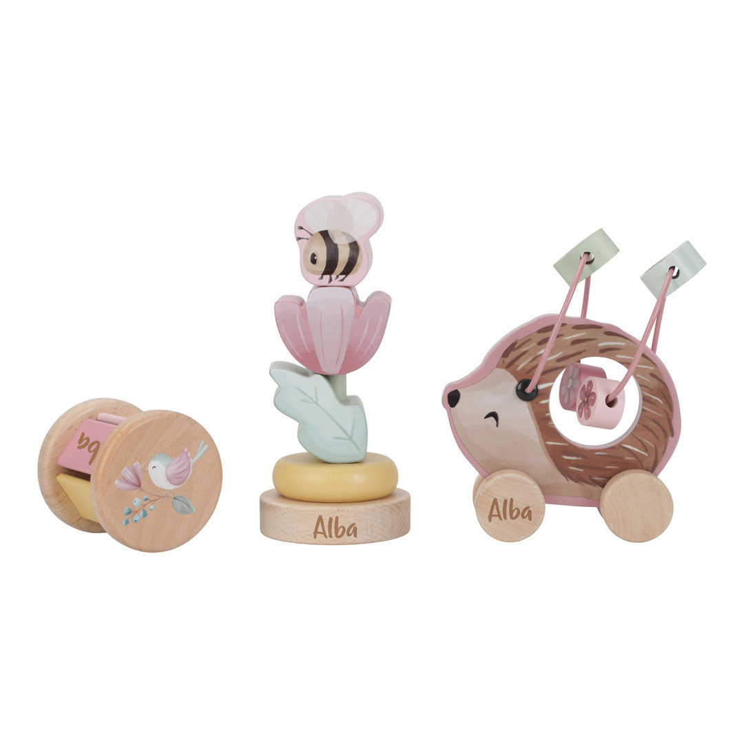 Coffret cadeau en bois Jardin des fées