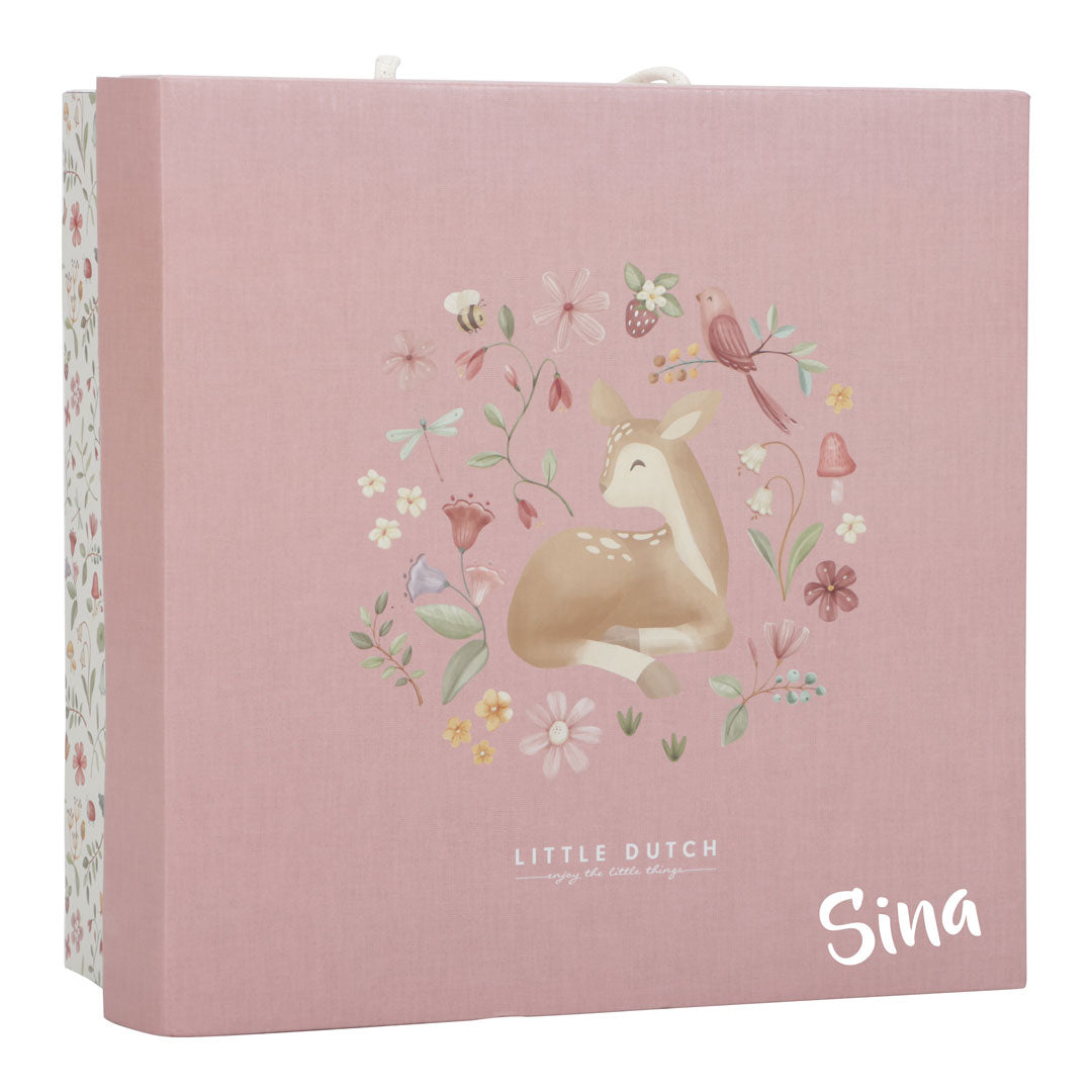 Coffret cadeau d'animaux en peluche biche Jardin enchanté