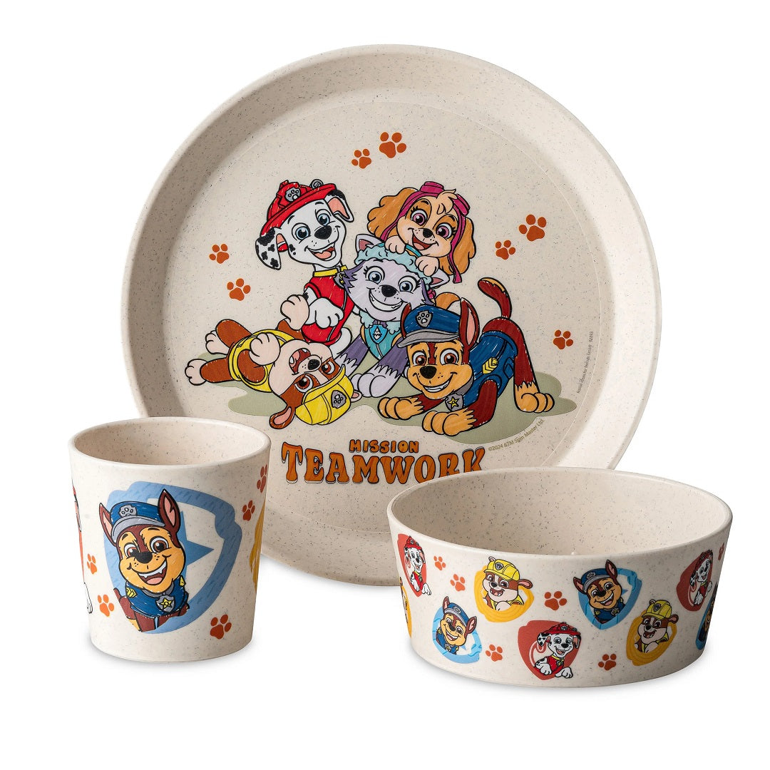 Service de table Connect Grow Paw Patrol 3 pièces, sable | Koziol