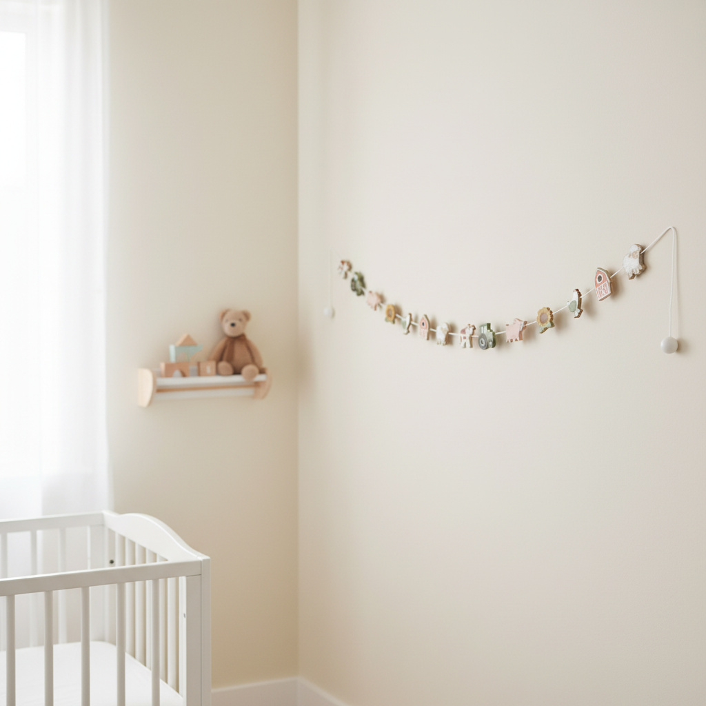 Guirlande Petite Ferme – Décoration de ferme pour chambre d'enfant