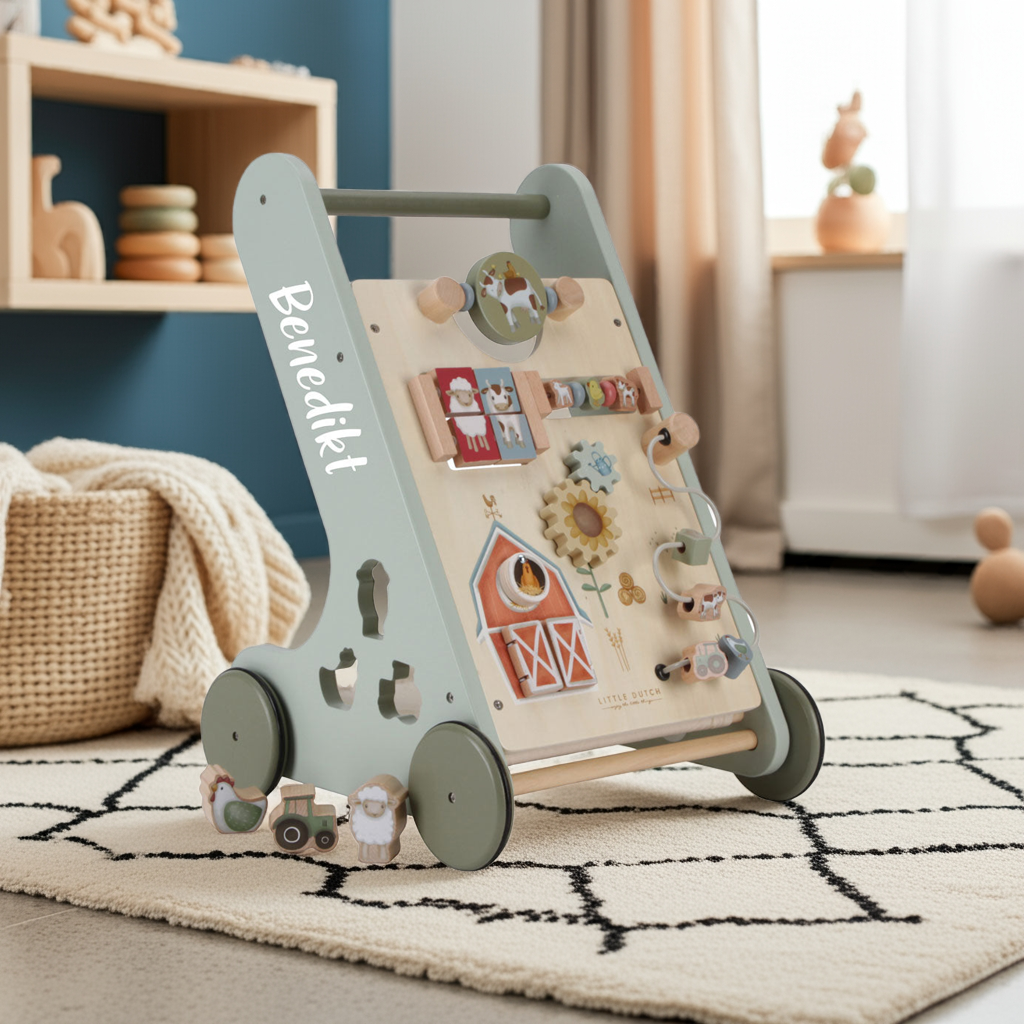 Aktivitäten-Laufwagen Little Farm