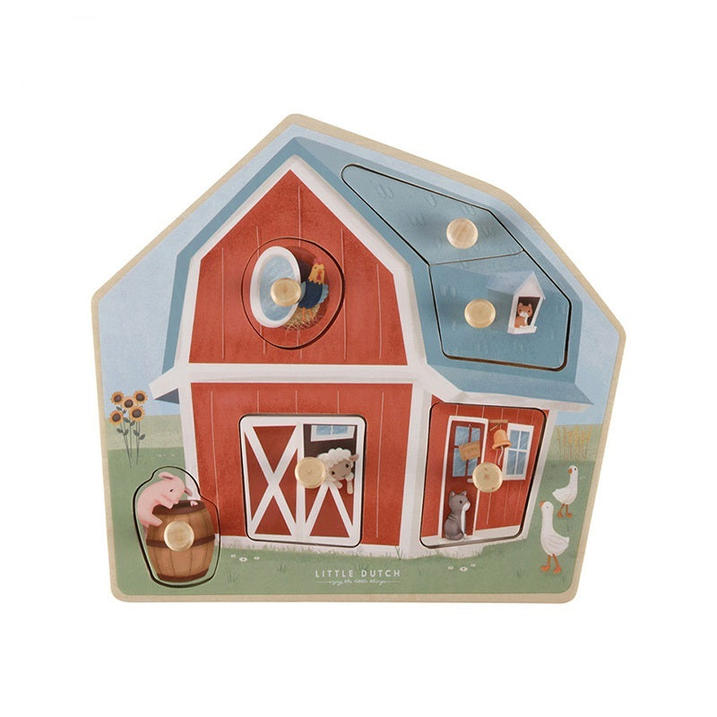 Puzzle en bois Petite ferme