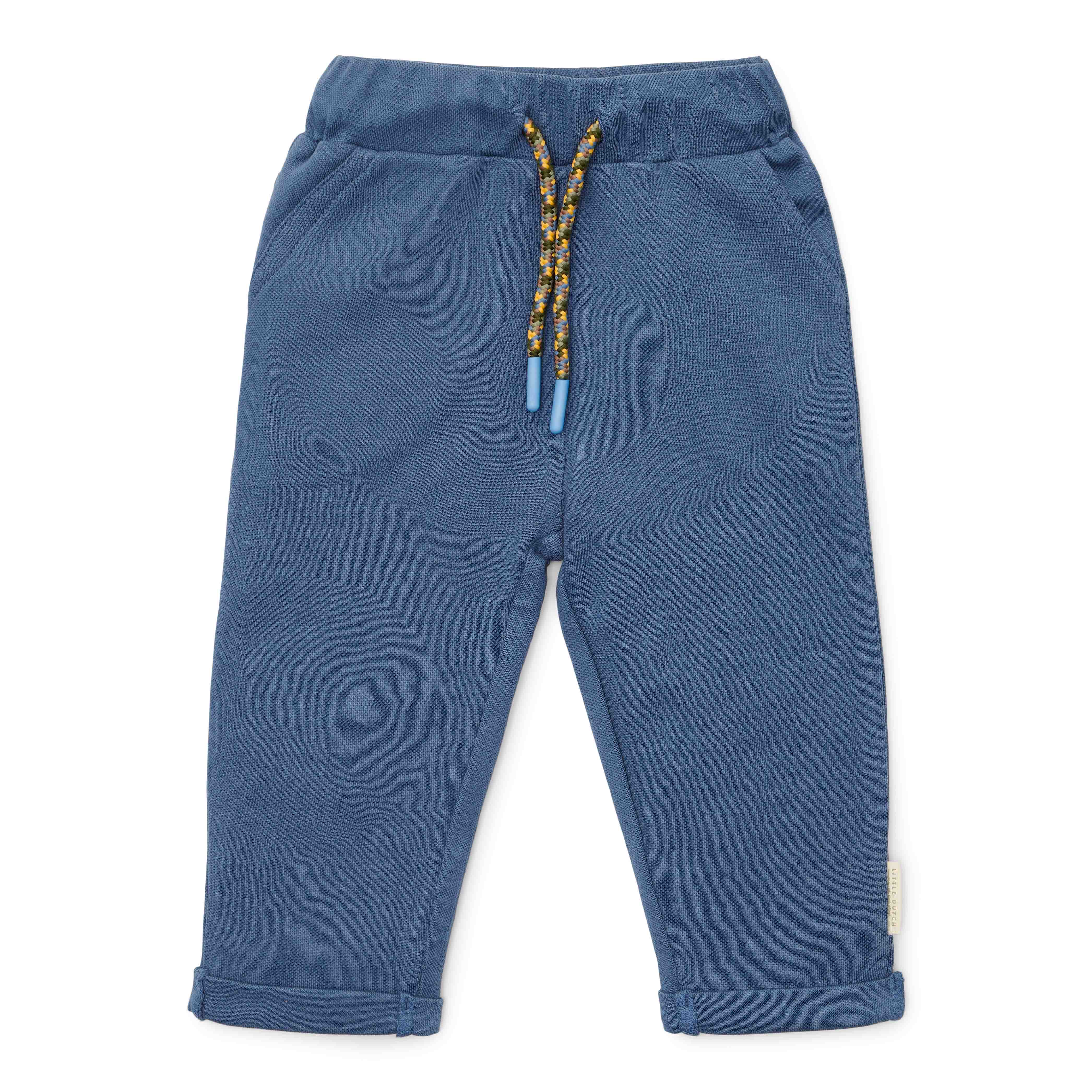 Pantalon de survêtement bleu foncé - Little Farm | Little Dutch