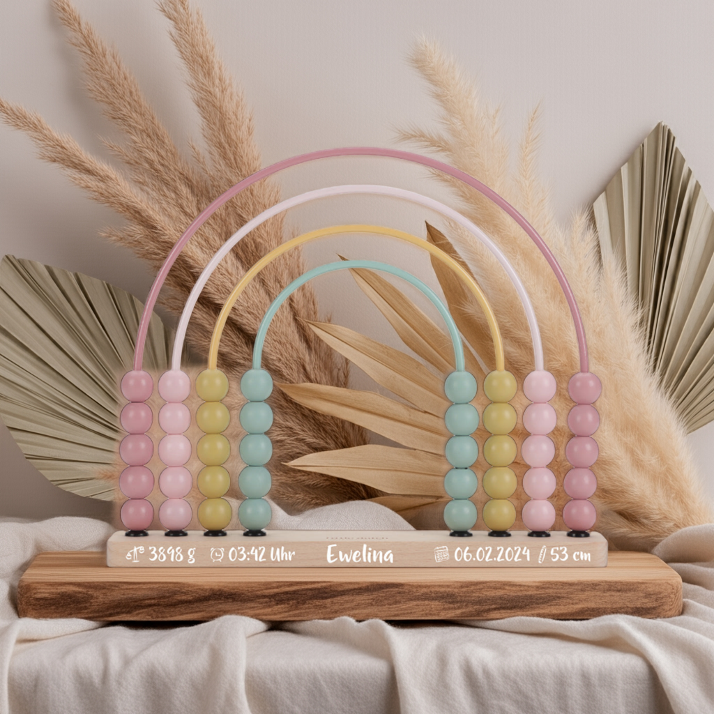 Regenbogen-Abakus Fairy Garden