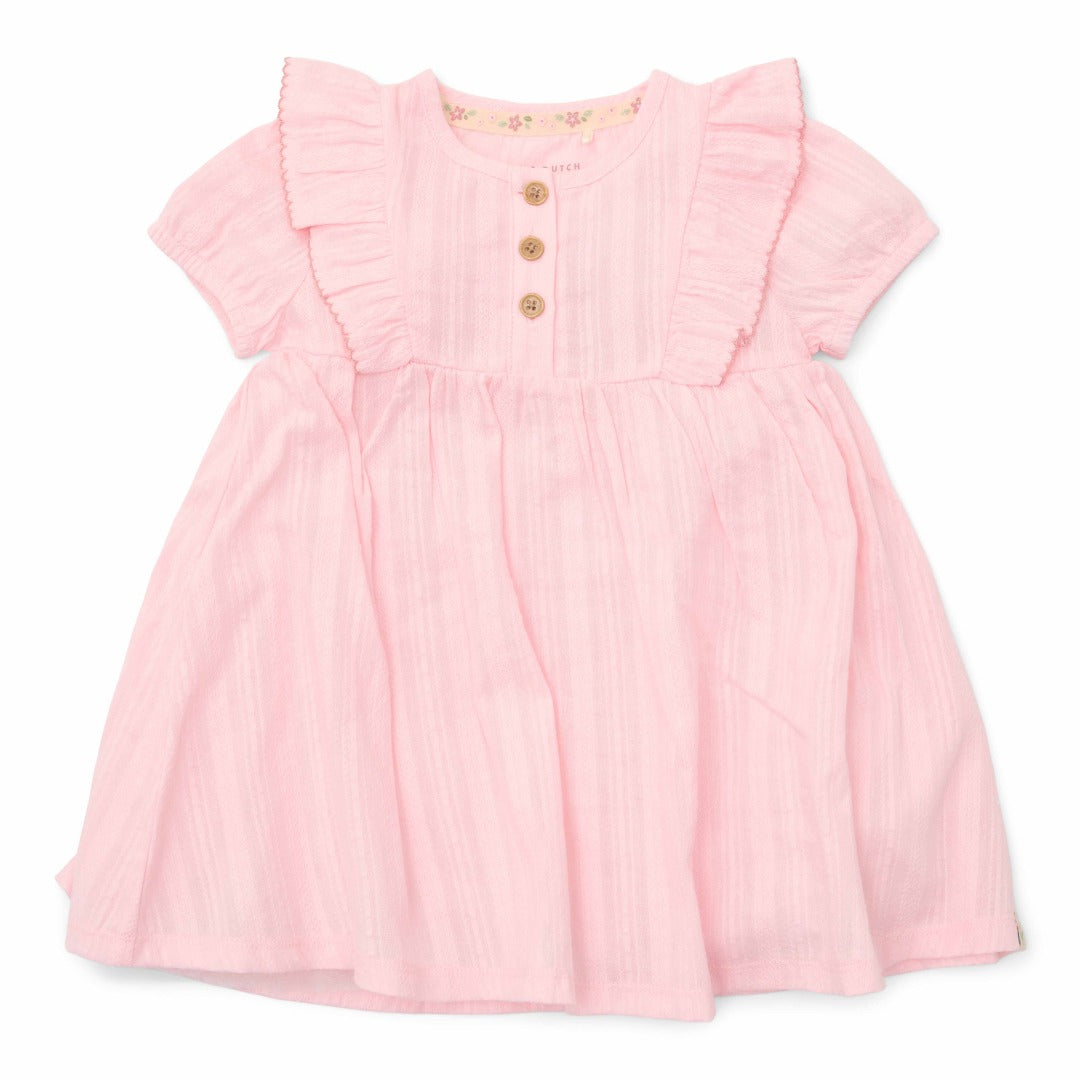 Kleid kurzarm Lotus – Sommerkleid für Babys & Kleinkinder