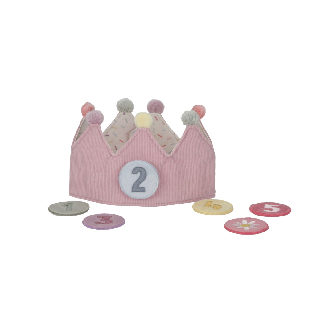 Couronne d'anniversaire Rose – Couronne pour anniversaires d'enfants