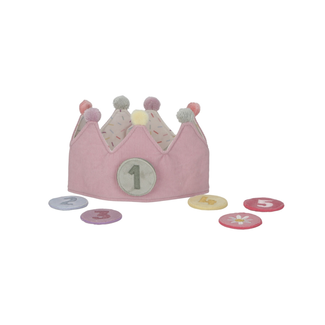 Couronne d'anniversaire Rose – Couronne pour anniversaires d'enfants