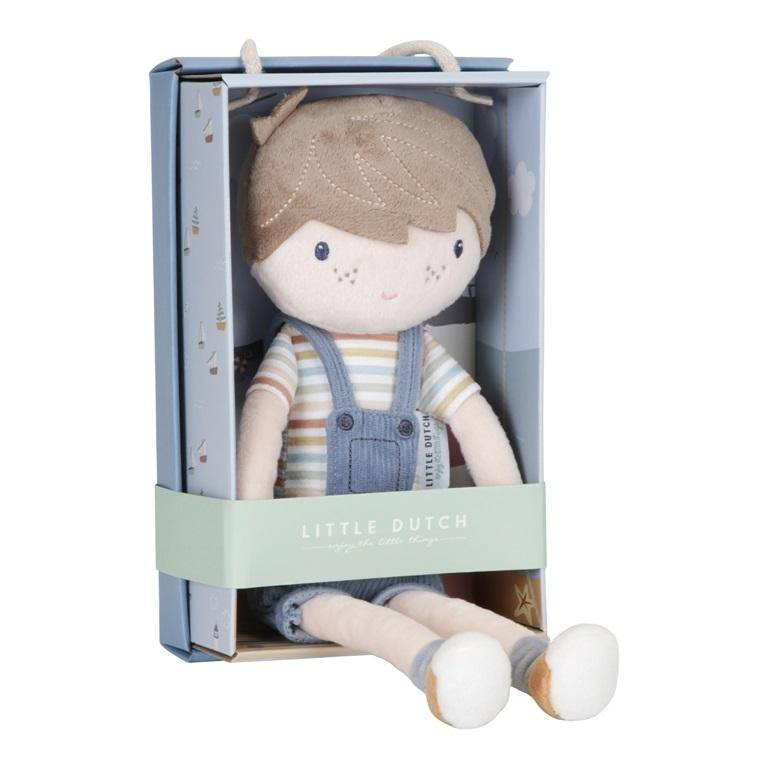 Kuschelpuppe Jim Vintage Sunny Stripes, 35 cm