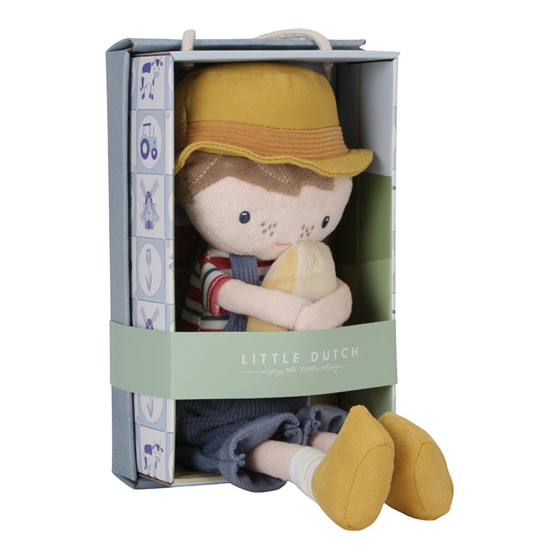 Personalisierte Dutch Jim Stoffpuppe mit Name