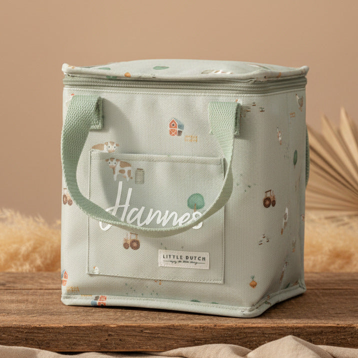 Sac de crèche personnalisé avec prénom | Sac isotherme pour enfants