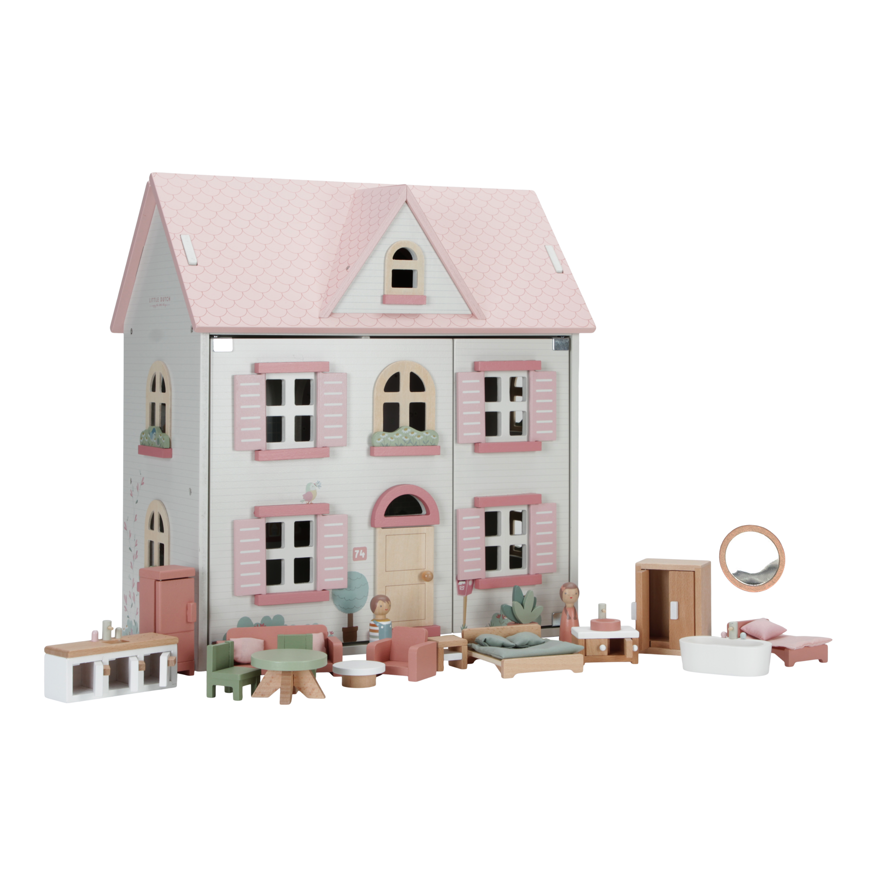 Maison de poupée en bois