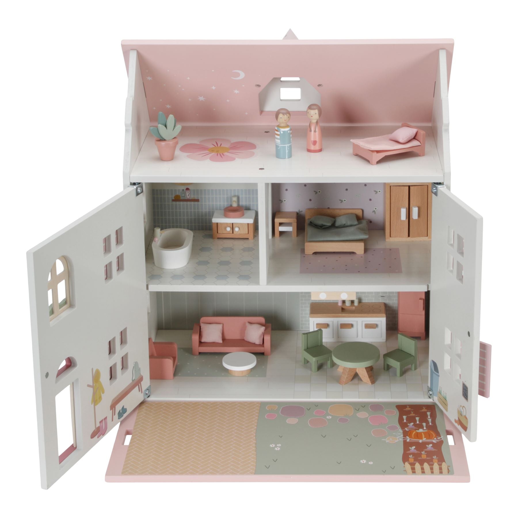 Maison de poupée en bois