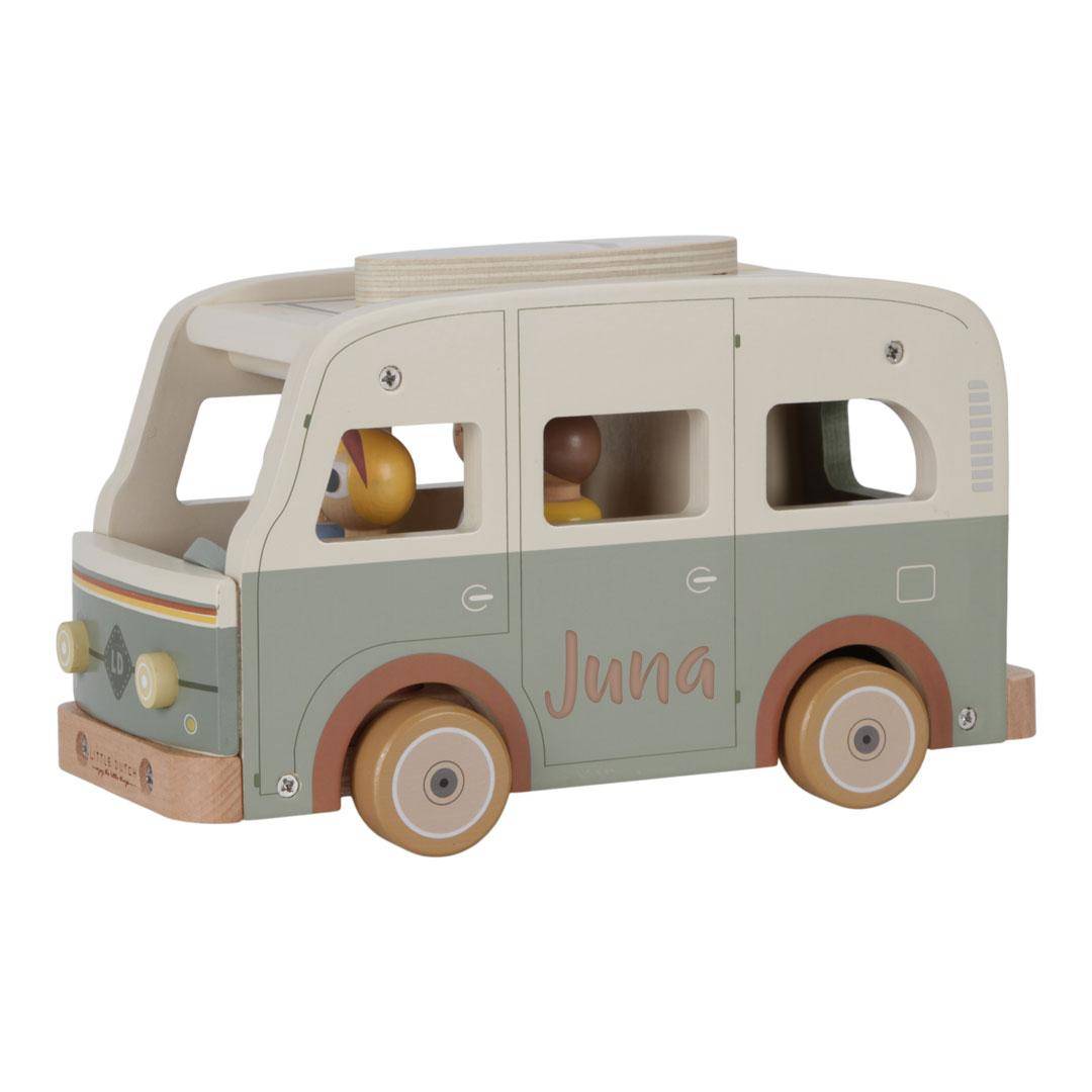 Camping-car rétro avec figurines – Jeu de rôle pour enfants