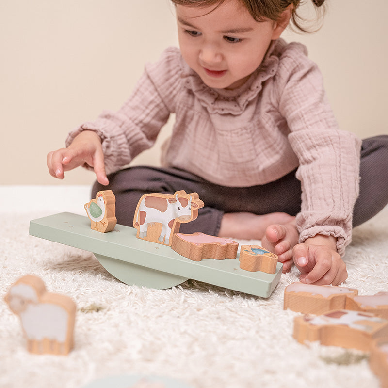Gleichgewichtsspiel Little Farm – Motorikspielzeug für Kinder
