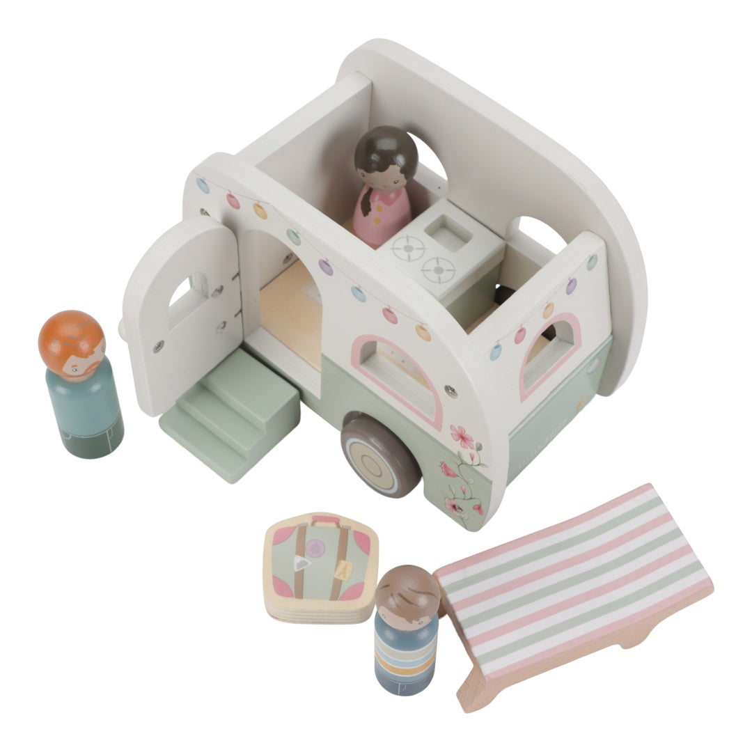 Voiture jouet avec caravane – Jouet d'imitation pour enfants