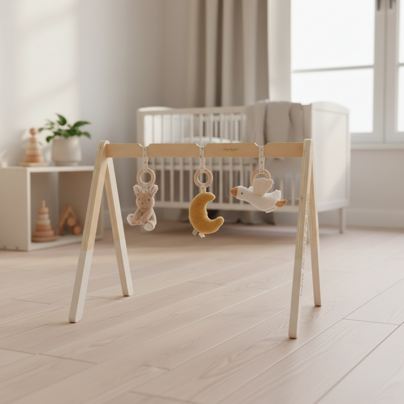Newborn Naturals Play Gym for Babies | Schmatzepuffer