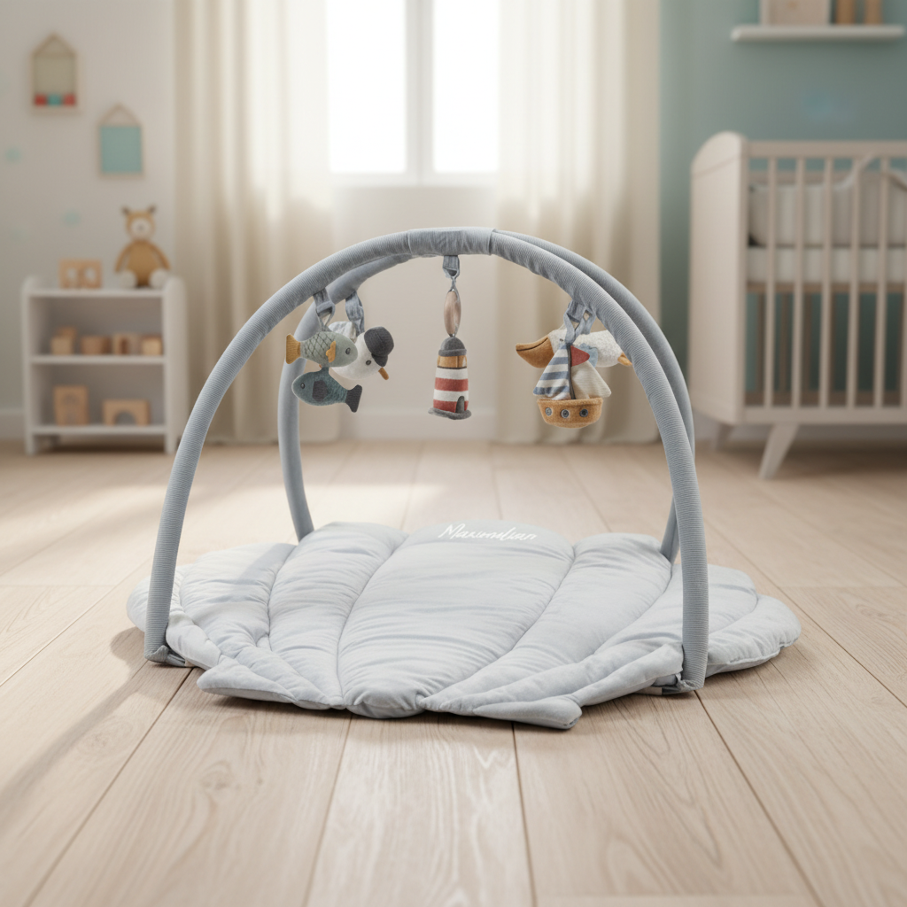 Play arch with blanket Sailors Bay | Baby Activity Blanket