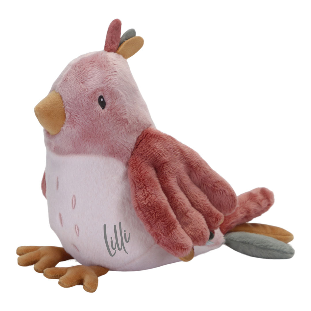 Plush Toy Bird Flowers & Butterflies – Gift for Babies