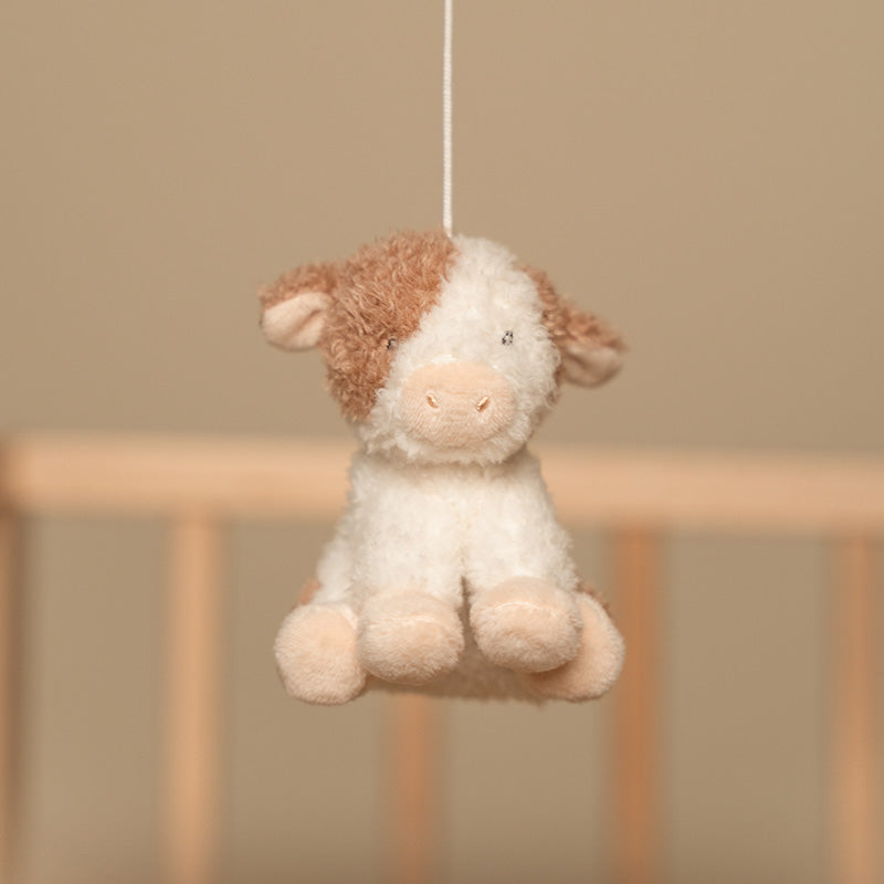Mobile musical personnalisable Little Farm avec prénom par Schmatzepuffer®