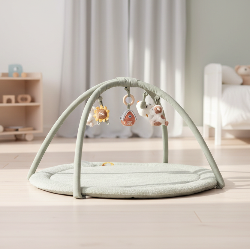 Arche d'éveil avec tapis Little Farm