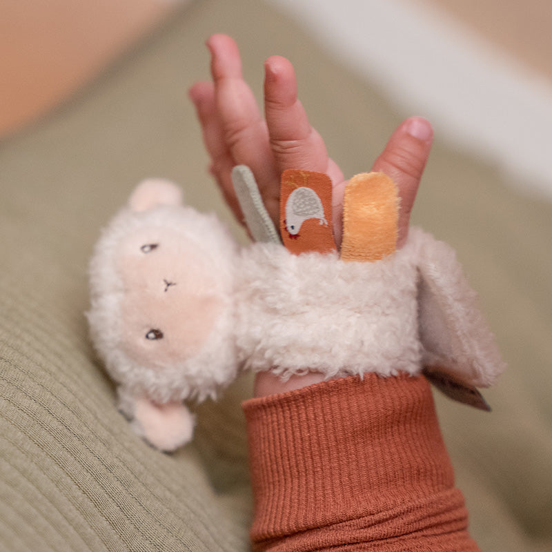 Wrist Rattle Sheep Little Farm – Baby's First Grasping Toy