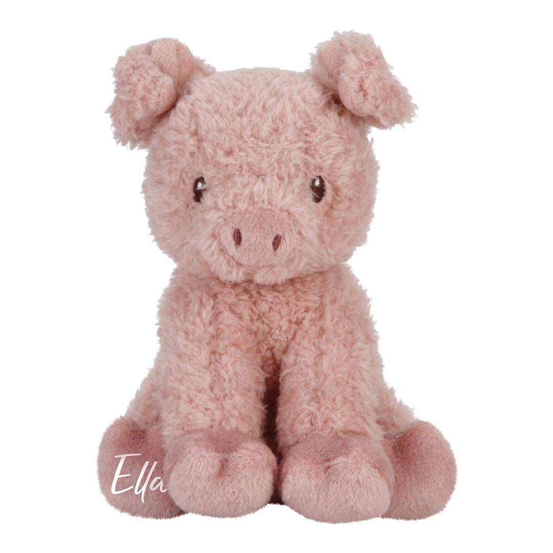 Plush Pig Little Farm 17 cm – Cuddly Friend for Babies