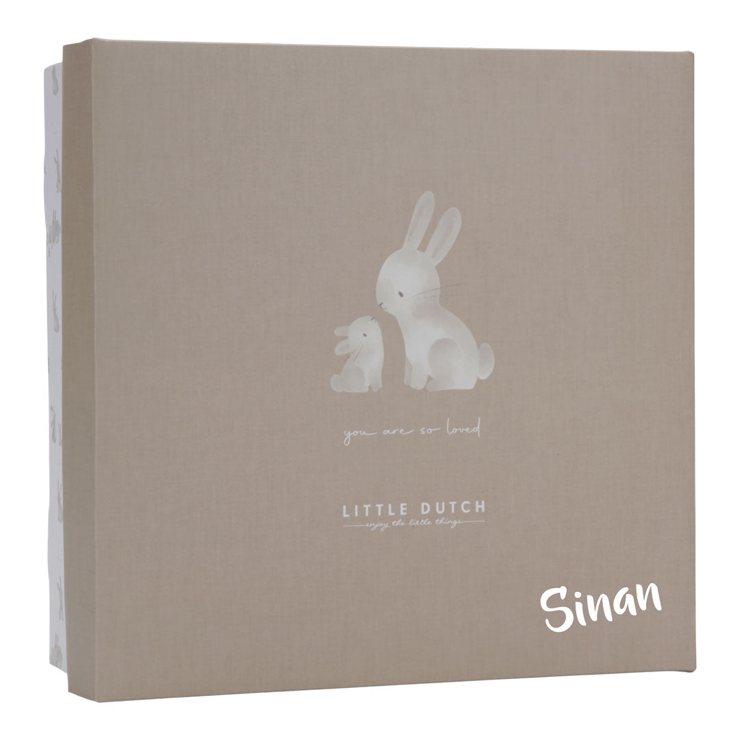 Personalisiertes Little Dutch Baby Bunny Geschenkset mit Name