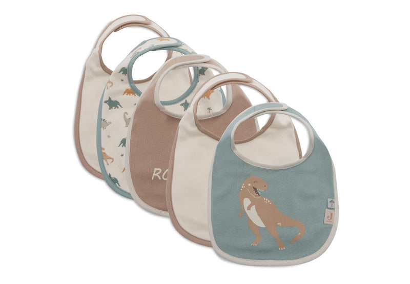 Lätzchen 5er-Set Wasserdicht Roarsome | Jollein