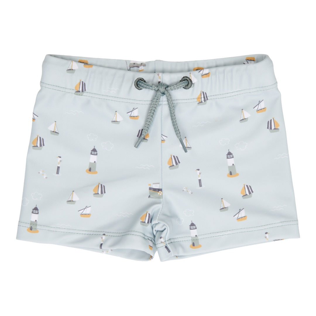 Maillot de bain olive Sailors Bay, taille 62/68 | Little Dutch