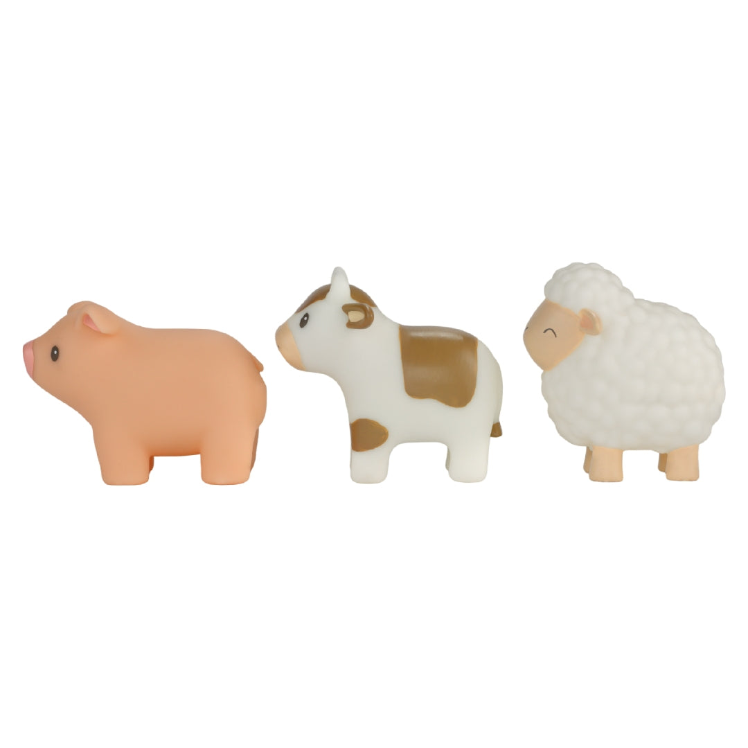 Bath Toys for Babies from 4 Months – 3-Piece Farm Set