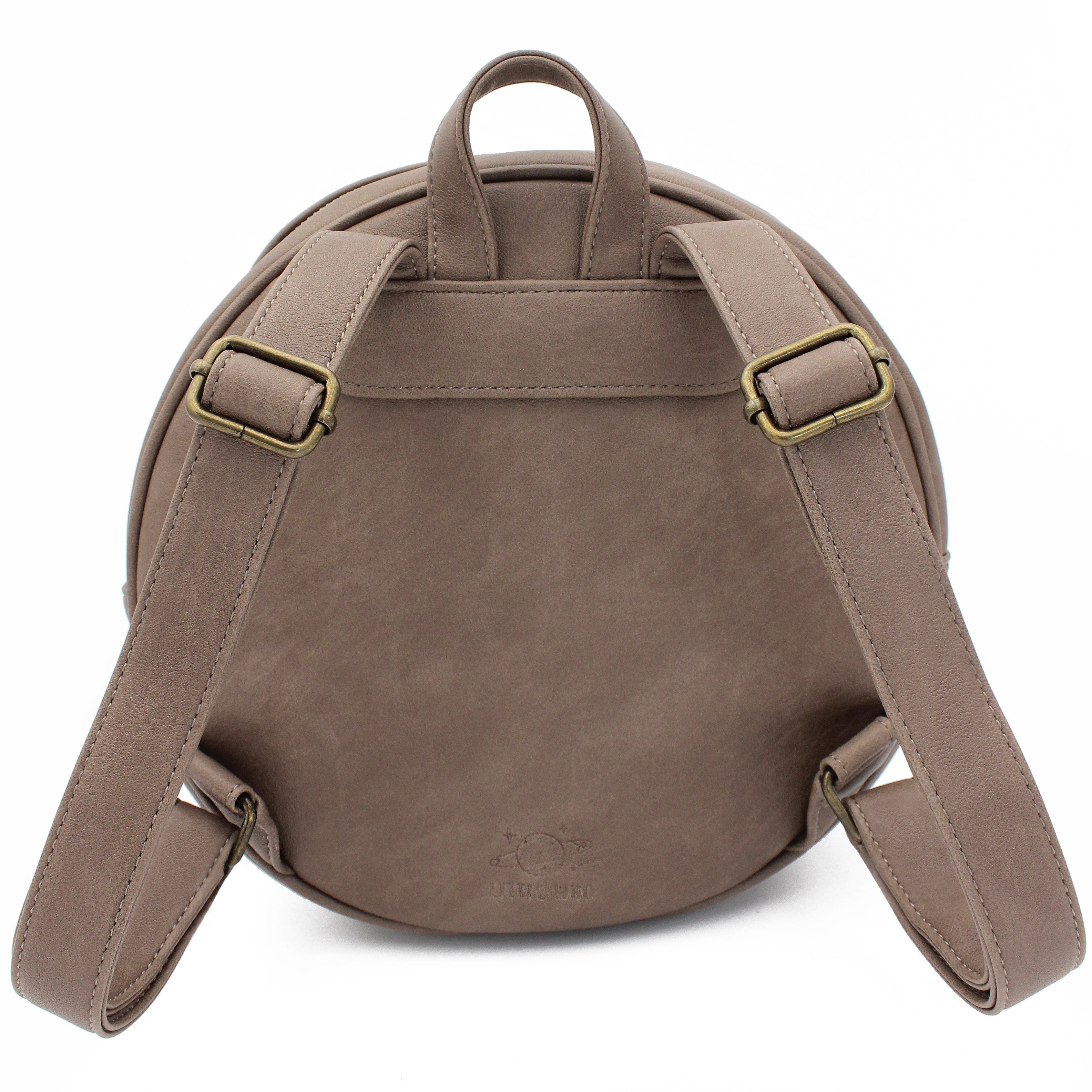 Grand sac à dos Columbus Globe, marron | Little Who