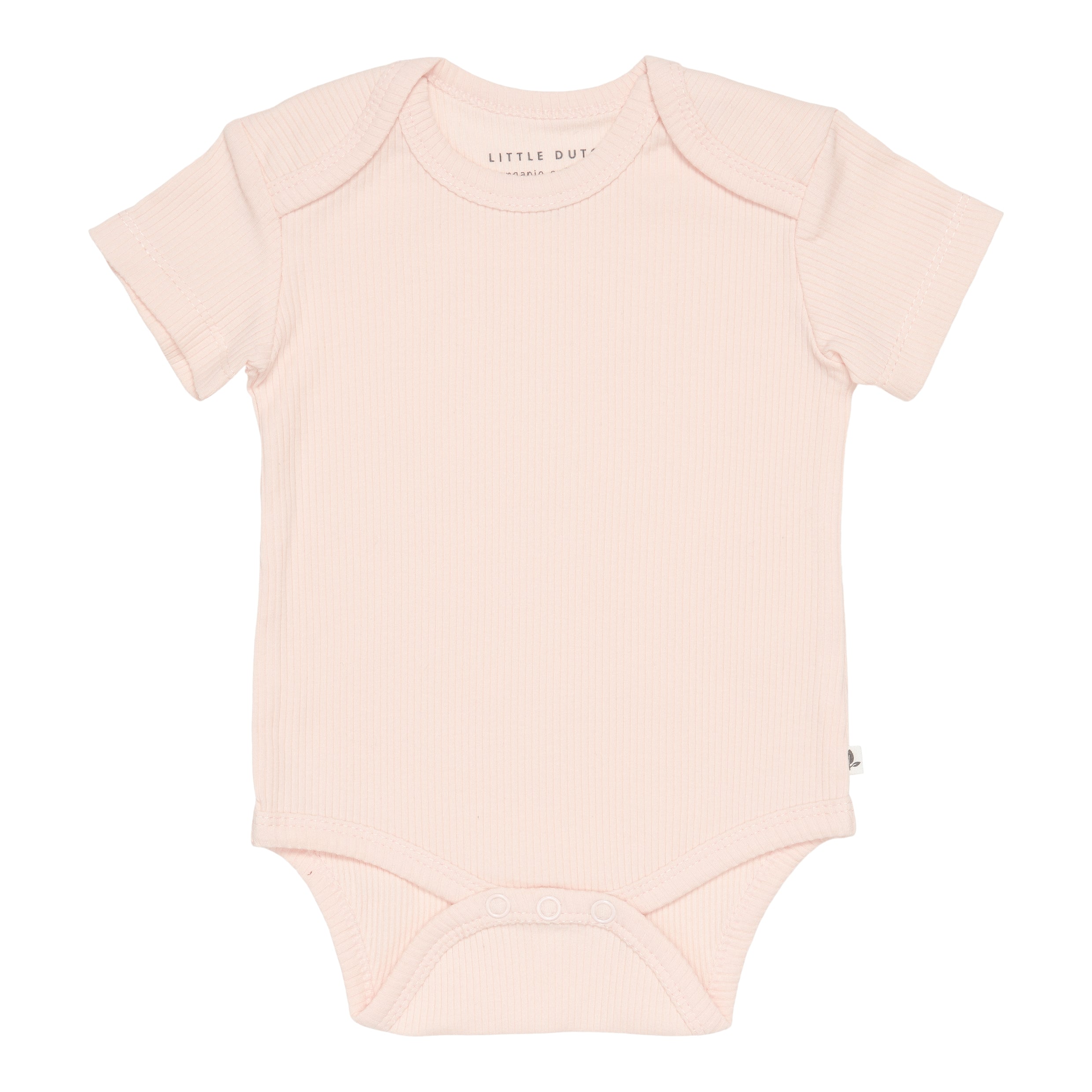 Kurzarm-Body Flowers & Butterflies Pink | Little Dutch