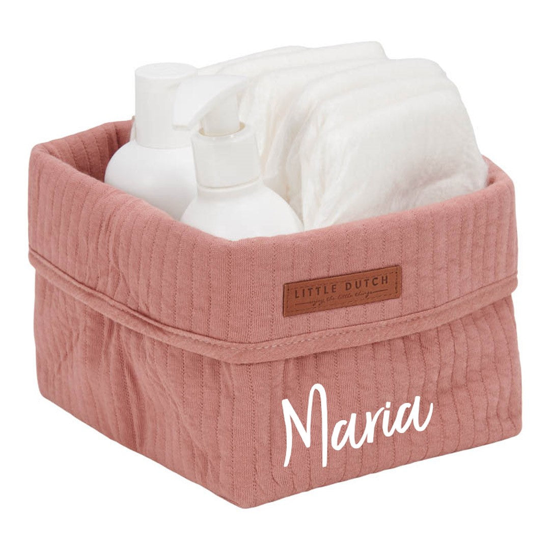 Panier d'allaitement Pure Pink Blush, petit | Little Dutch