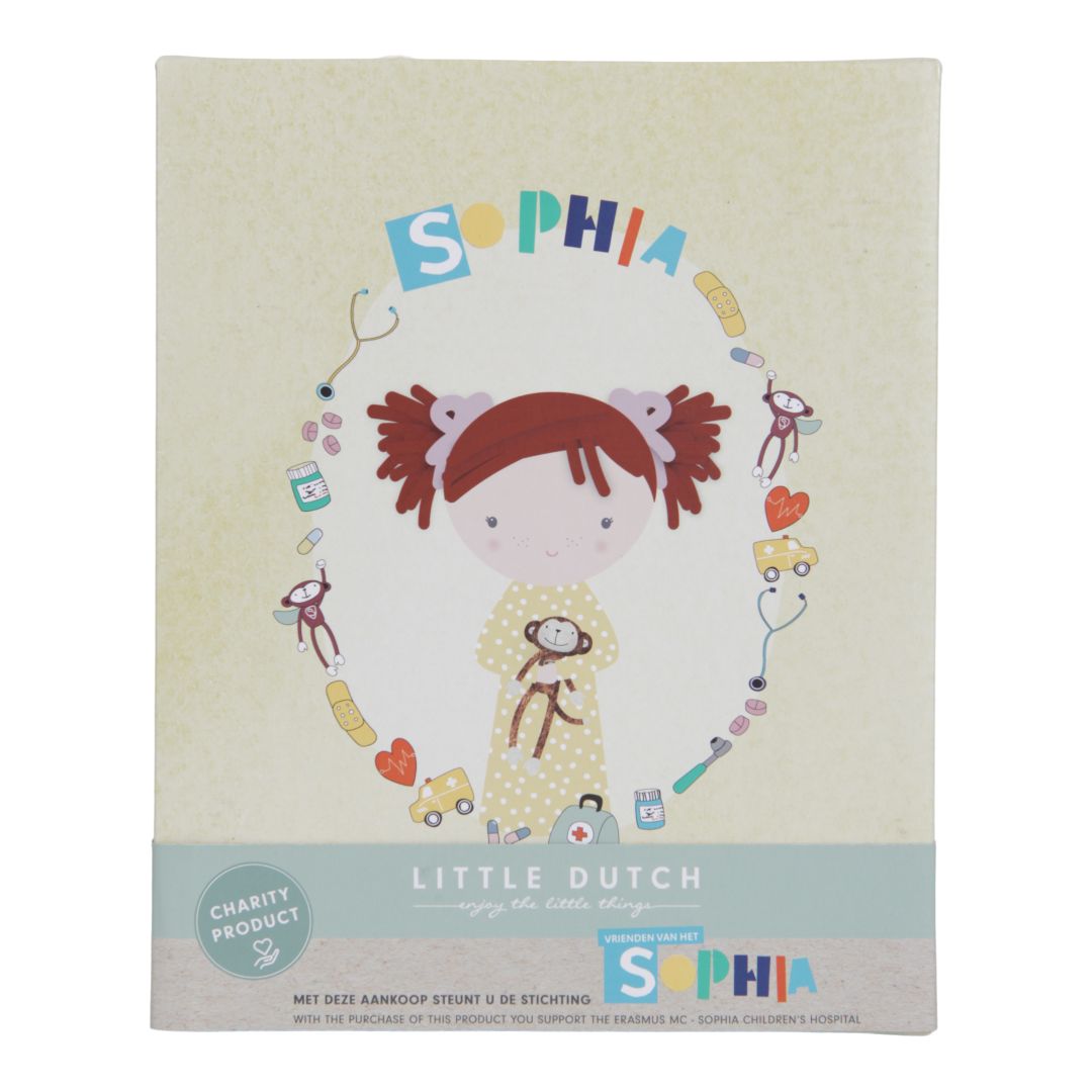 Poupée en tissu Sophia, 35 cm